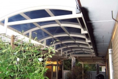 Twin Wall Polycarbonate Pergola Roofing