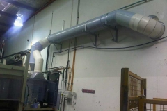 PVC Fume Extraction Ducting