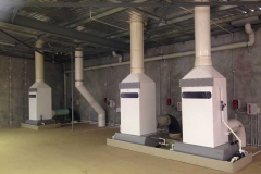 Perchloric Acid Fume Scrubbing Chambers