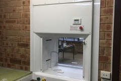 School Double Sided Fume Cupboard