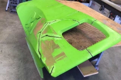 Tractor Hood Repair