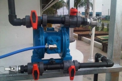 Air Driven Pump & piping